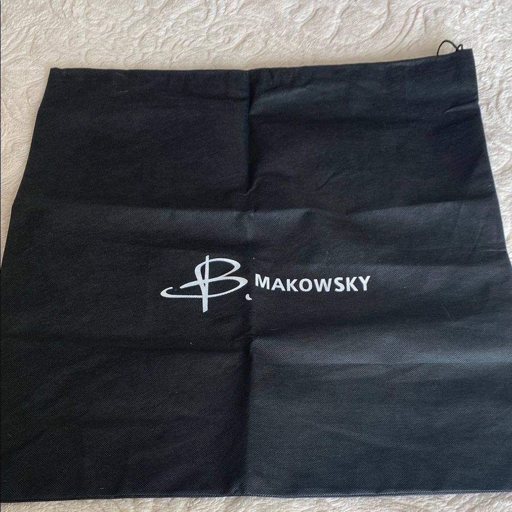B Makowsky Black Dust Bag